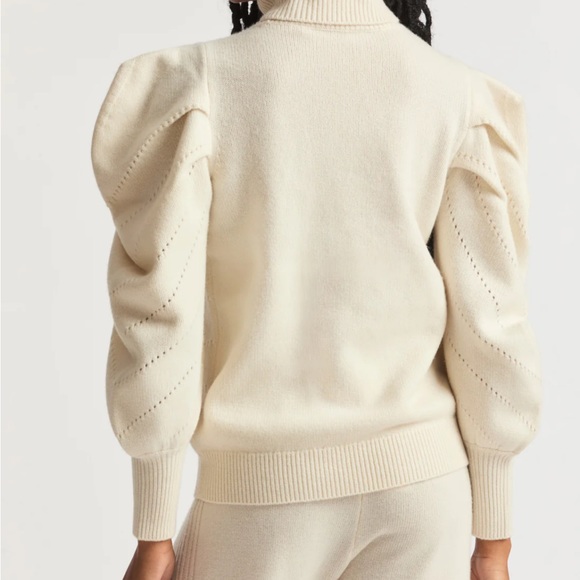 Loveshackfancy puff sleeve sweater - Picture 2 of 2